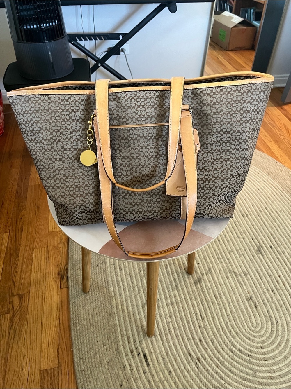 Authentic Coach vintage y2k xl tote